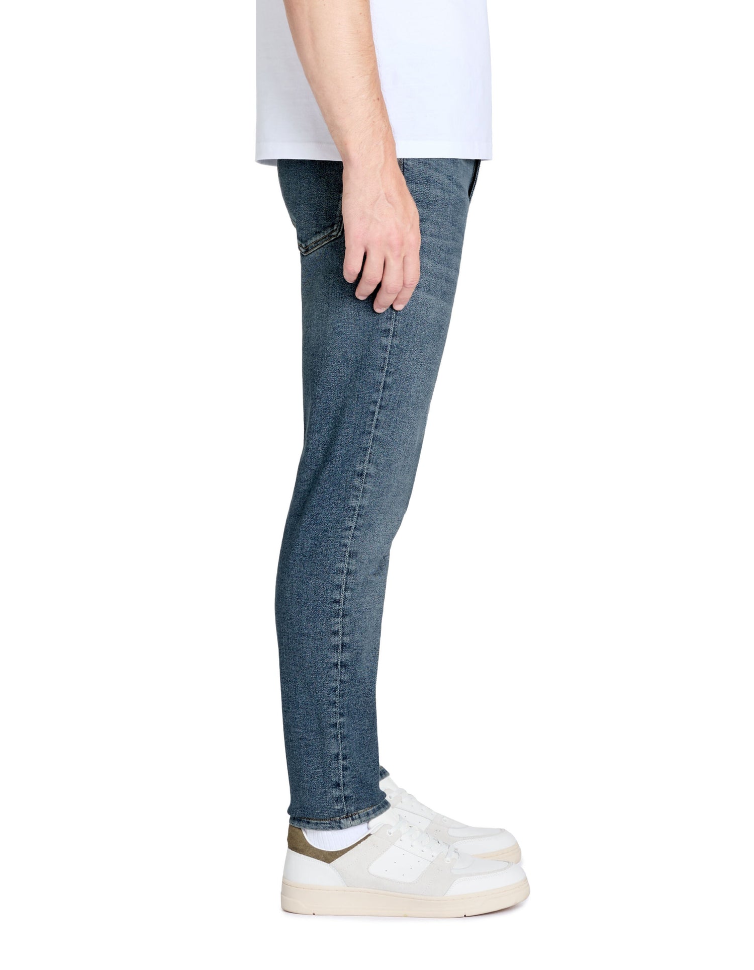 Celio_Blue C.25 Slim Fit Cotton Jeans in 3 Lengths_SLIM3L_DOUBLE STONE_04