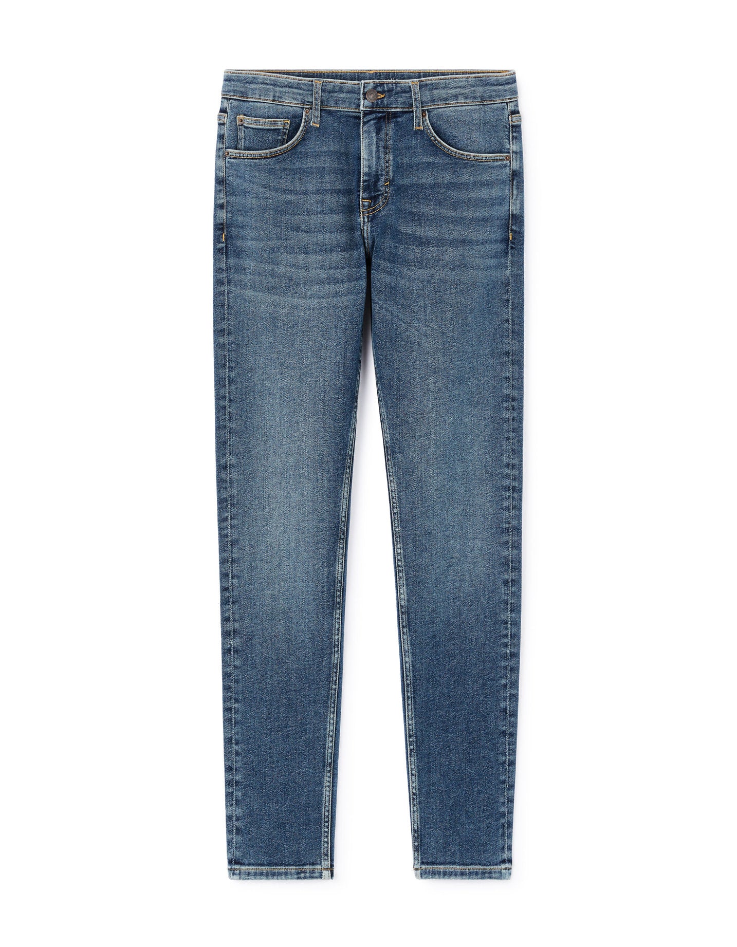 Celio_Blue C.25 Slim Fit Cotton Jeans in 3 Lengths_SLIM3L_DOUBLE STONE_06