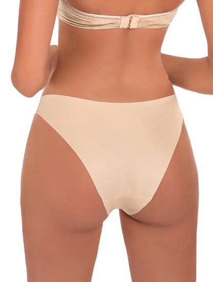 Marie France_Beige_No Show Lasercut Slip_SLLASERCUT_Beige_02