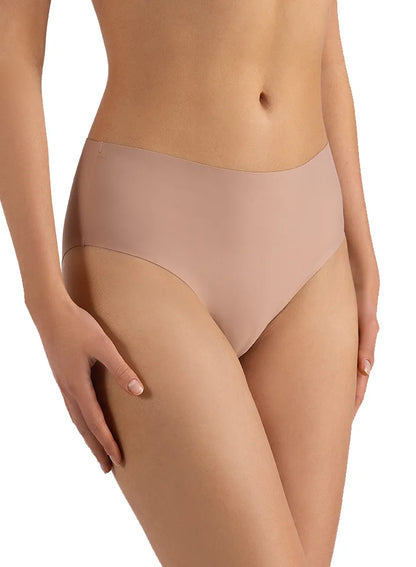 Marie France_Nude_No Show Lasercut High Waist Slip_SLSEAMLESSHIGHWAISTS_Nude_01