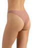 Marie France_Brown_No Show Lasercut Tanga_SLSEAMLESSTANGUA_Brown_01