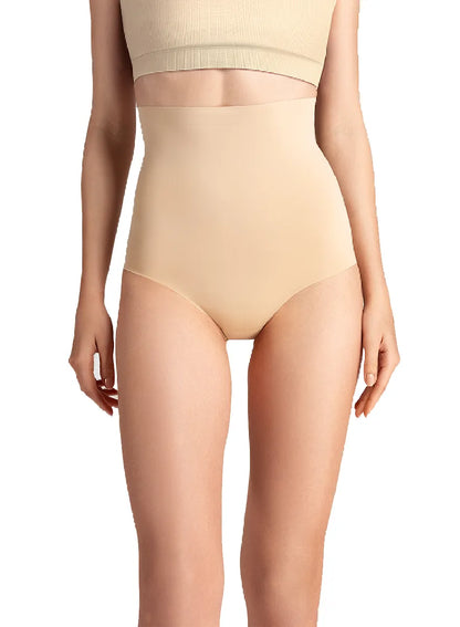 Marie France_Beige_Laser Cut High Waist Shapewear Slip_SM000003_Beige_01