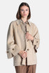 Luisa Spagnoli Beige Women Soppalco - Wool Peacoat SKU: SOPPALCO_1153 Image 01