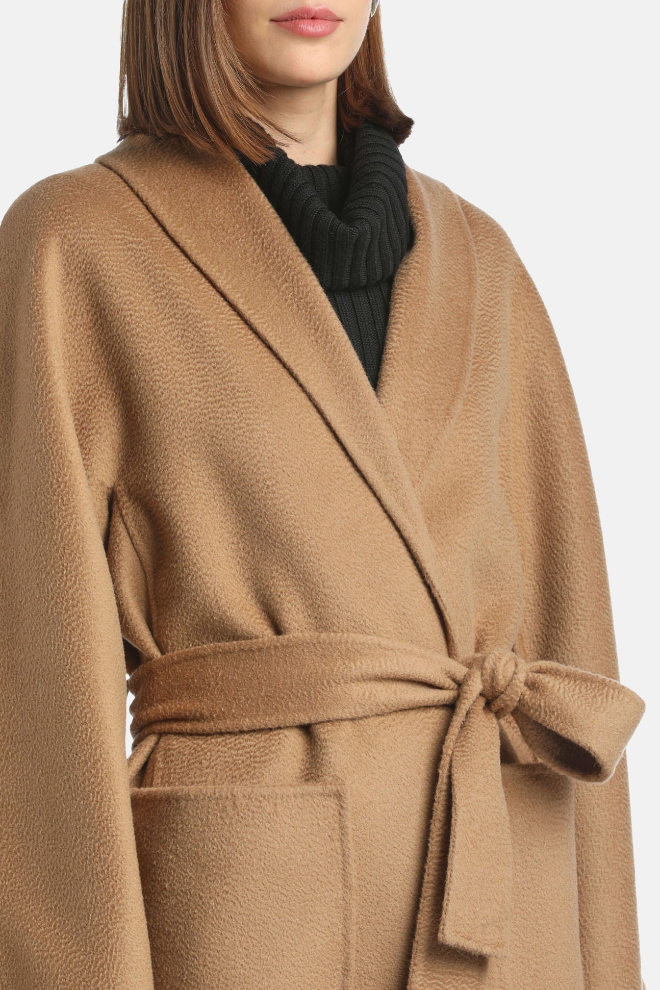 Luisa Spagnoli_Cammello_Speziale - Belted Coat_SPEZIALE_2316_04