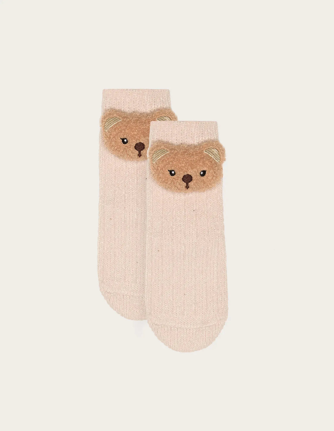 Yamamay_Almond_Non-Slip Socks For Girls Ð Teddy Spa Time_SPFA183001_244_01