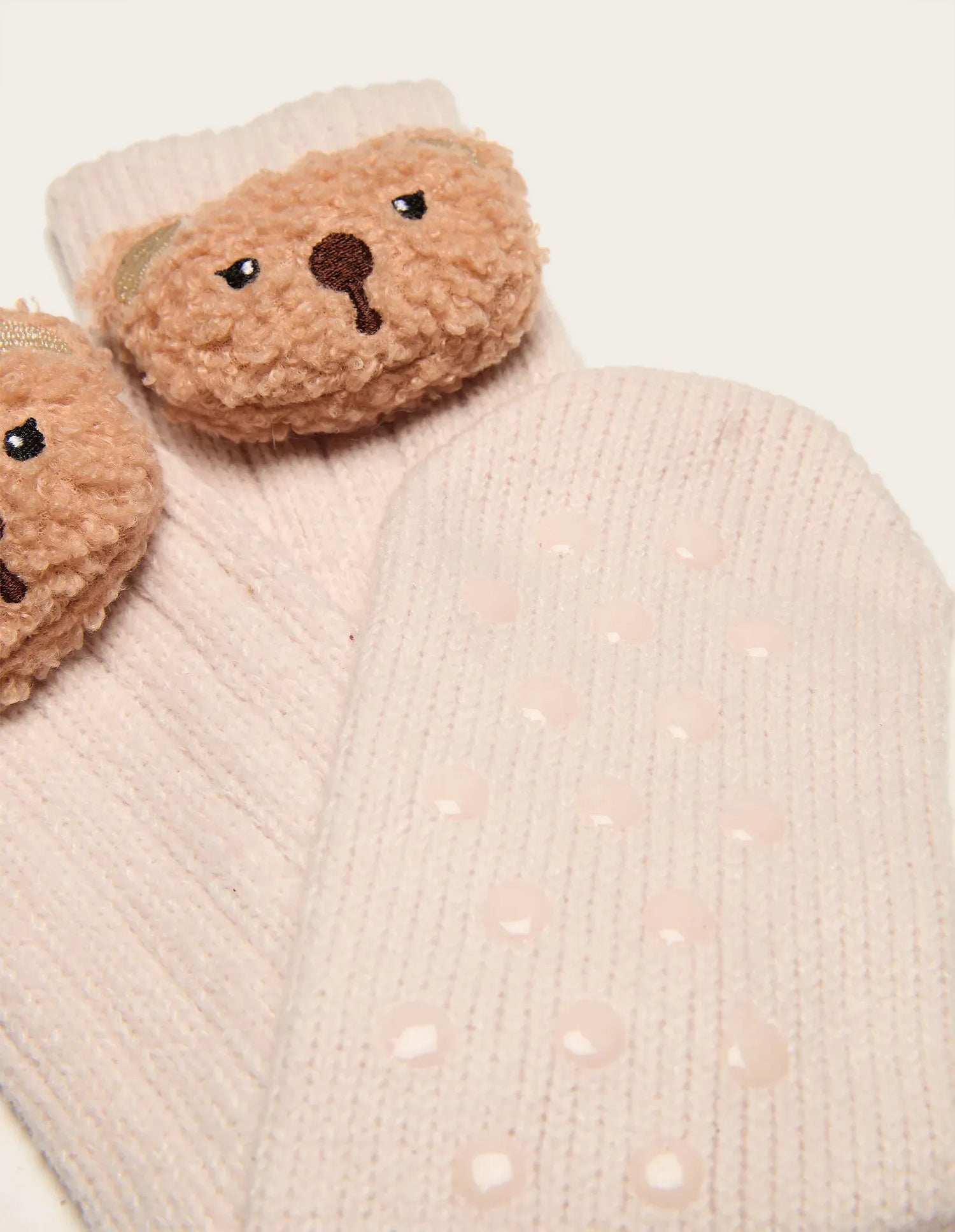 Yamamay_Almond_Non-Slip Socks Ð Teddy Spa Time_SPFD183002_244_02