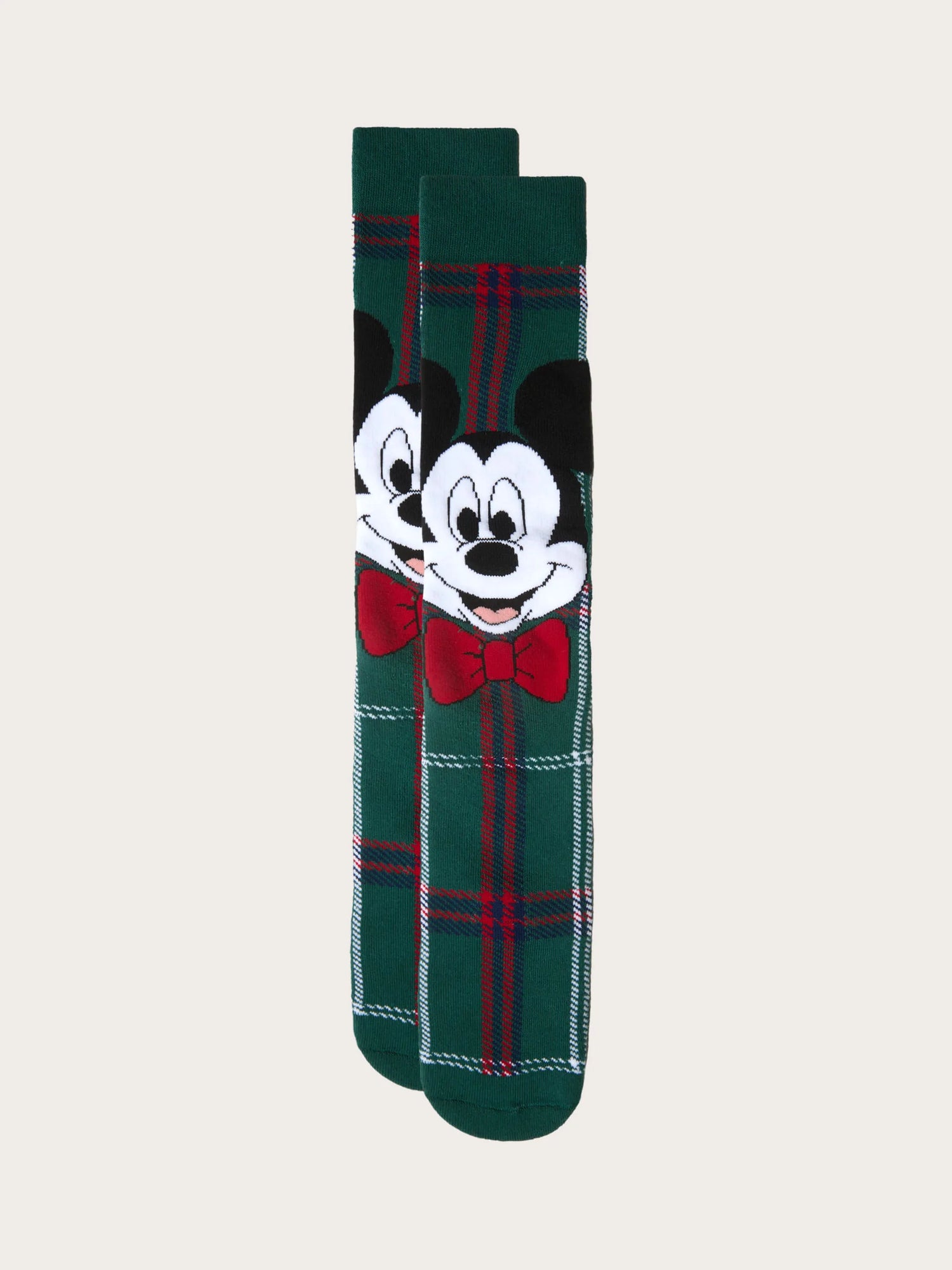 Yamamay_Multicolored_Disney Holiday Cheers Family¨ Unisex Tartan Non-Slip Socks_SPFD184003_145_01