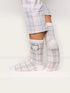 Yamamay PRINTED Women Anti Skid Socks - Purrfect Dreamer SKU: SPFD193004_128 Image 01
