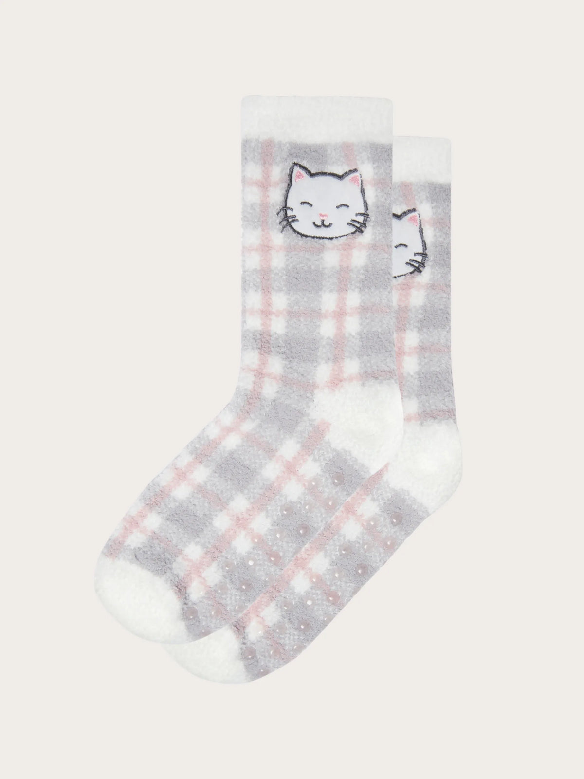 Yamamay PRINTED Women Anti Skid Socks - Purrfect Dreamer SKU: SPFD193004_128 Image 02