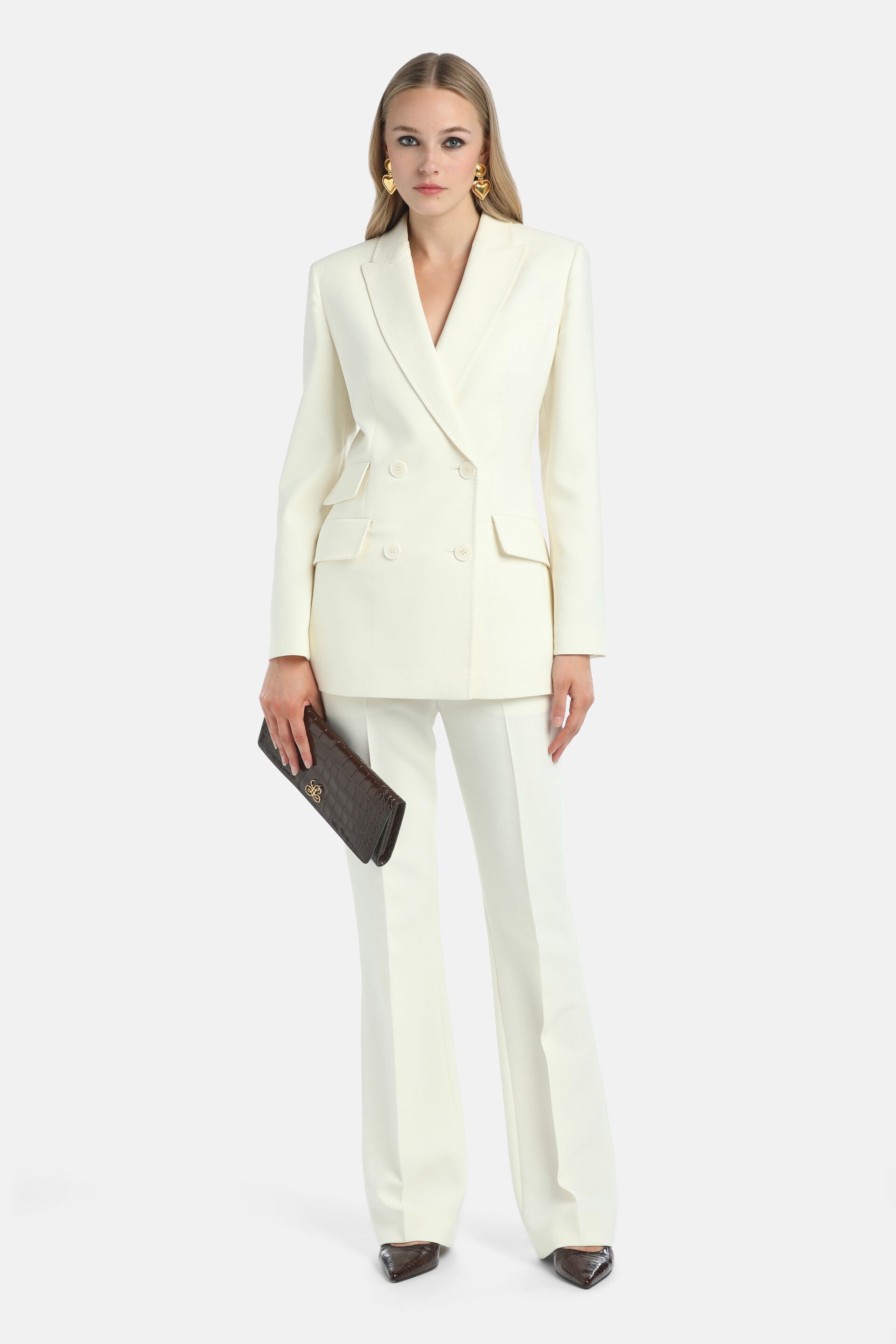 Luisa Spagnoli_Panna_Spoleto - Double-Breasted Jacket_SPOLETO_0202_03