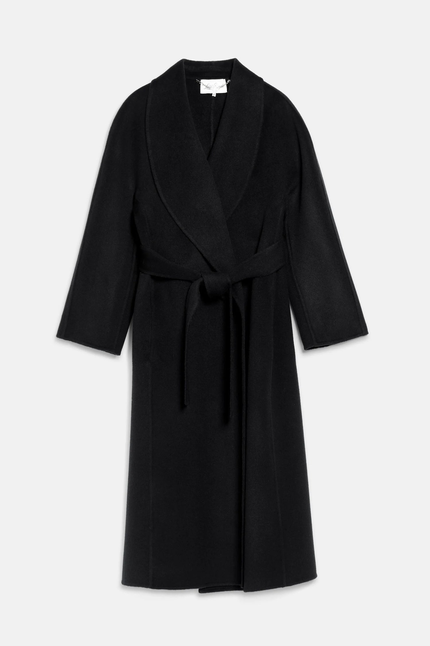 Luisa Spagnoli Nero Women Stenografo - Coat with Shawl Lapels SKU: STENOGRAFO_0101 Image 06