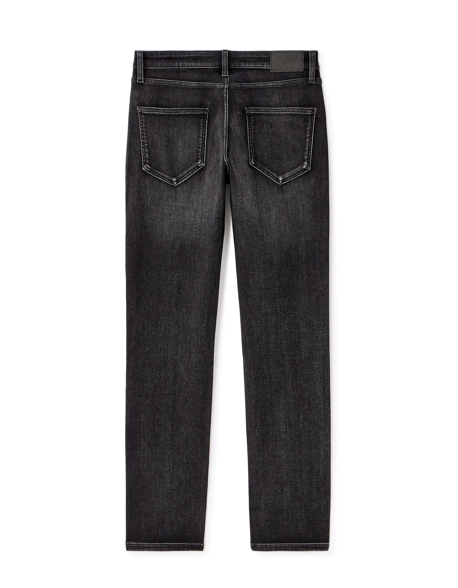 Celio_Washed Black_C.35 Straight Stretch Knit 3-Length Jeans_STLMAILLE_WASHED BLACK_06