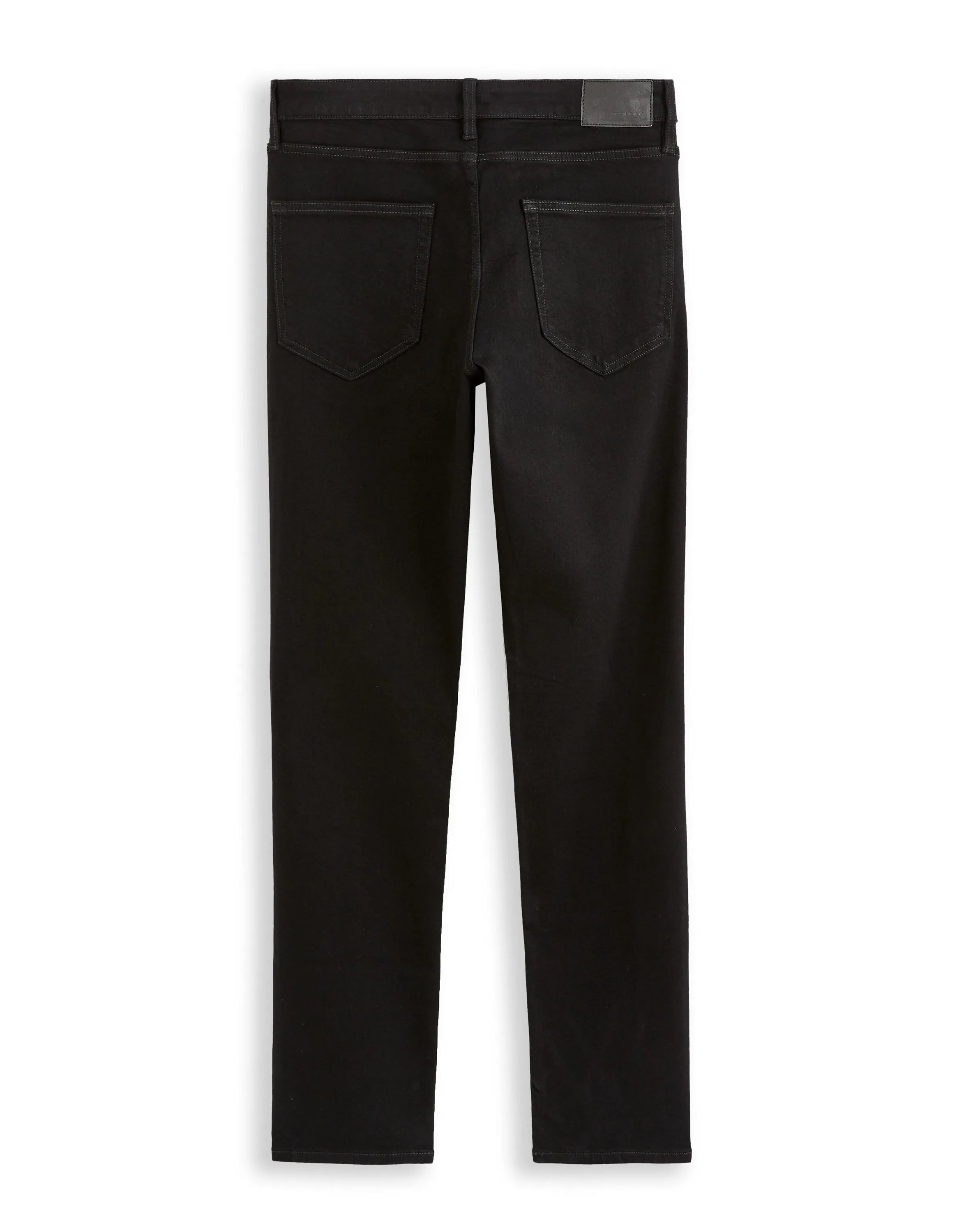 Celio_Noir_C.15 Straight Stretch Cotton Jeans, 3 Lengths_STRAIGHT3L_NOIR_05
