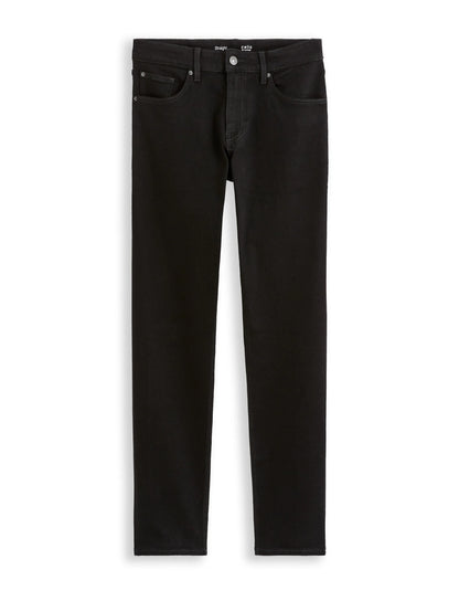 Celio_Noir_C.15 Straight Stretch Cotton Jeans, 3 Lengths_STRAIGHT3L_NOIR_06