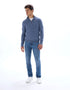 Celio_Stone_C.15 Straight Stretch Cotton Jeans, 3 Lengths_STRAIGHT3L_STONE_01