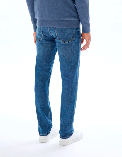 Celio_Stone_C.15 Straight Stretch Cotton Jeans, 3 Lengths_STRAIGHT3L_STONE_03