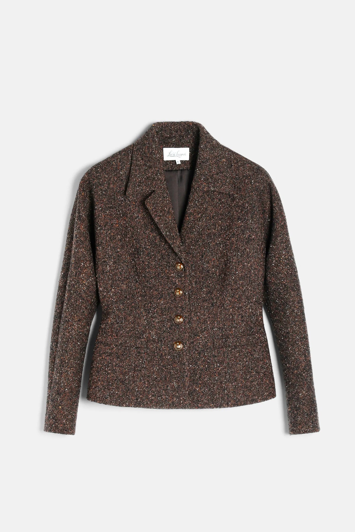 Luisa Spagnoli Var Marrone Women Svolta - Cropped BouclŽ Jacket SKU: SVOLTA_3404 Image 06