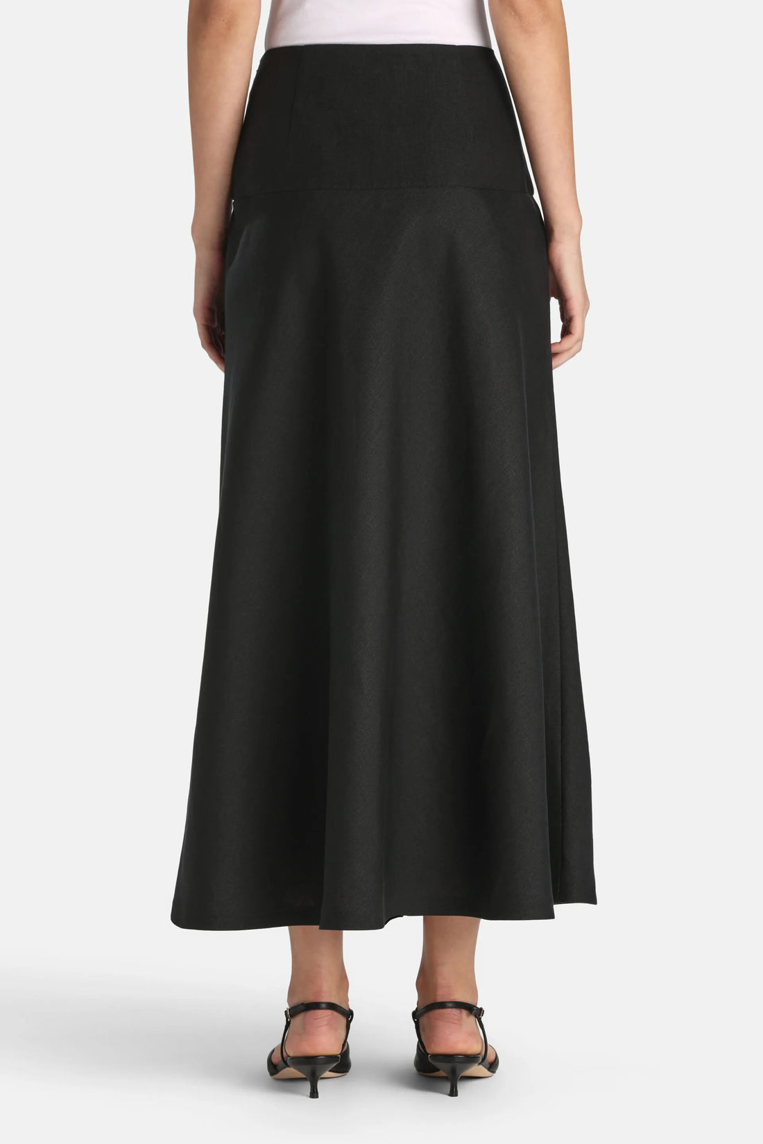 Luisa Spagnoli Nero Women Talenti - Marini�re Maxi Skirt SKU: TALENTI_0101 Image 02
