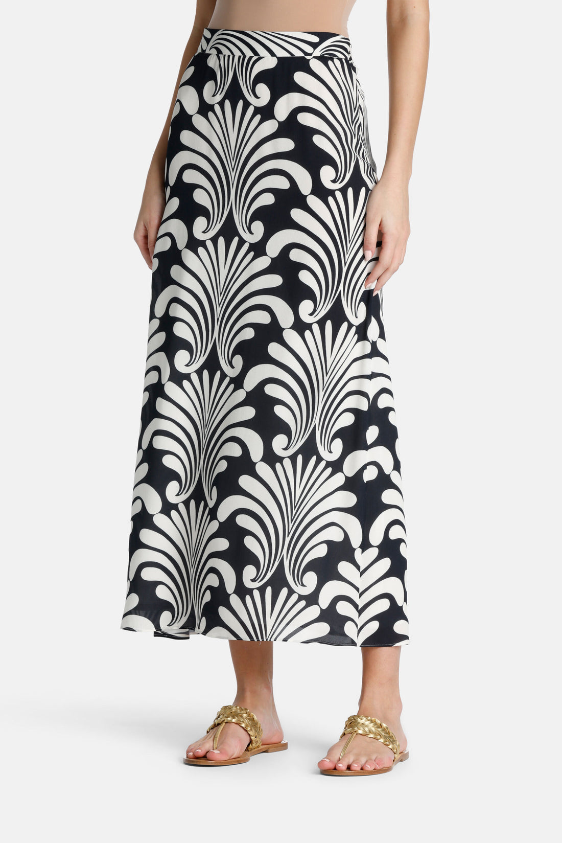 Luisa Spagnoli_Tasmania - Printed Skirt_TASMANIA_3931_01