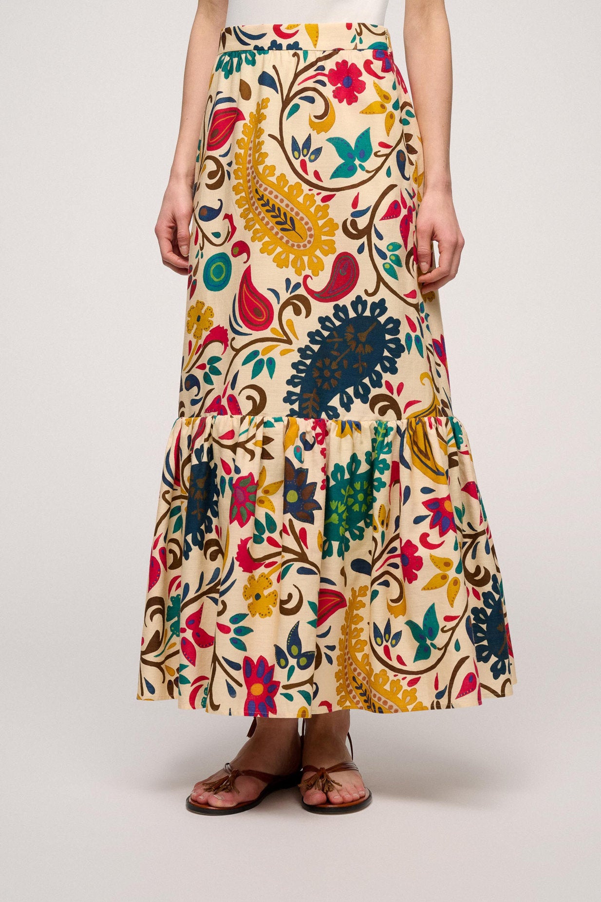 Tassello Paisley Skirt_TASSELLO_4336_01