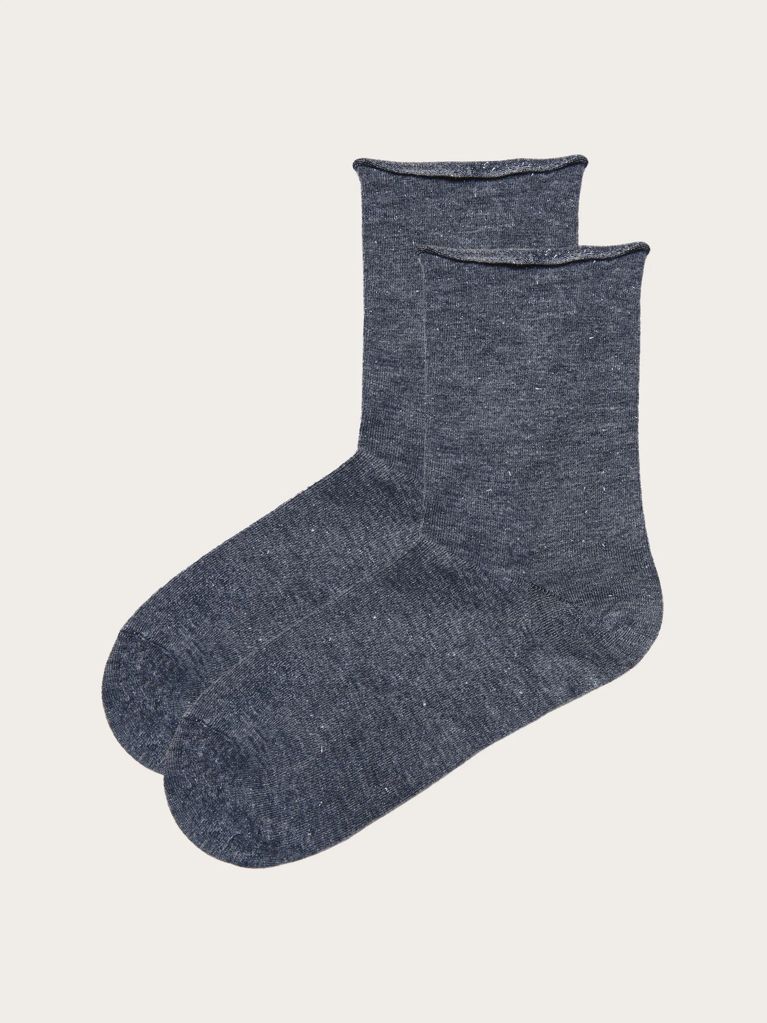 Yamamay_Dark Melange Blue_Socks Easy Living_TCZD183004_218_01