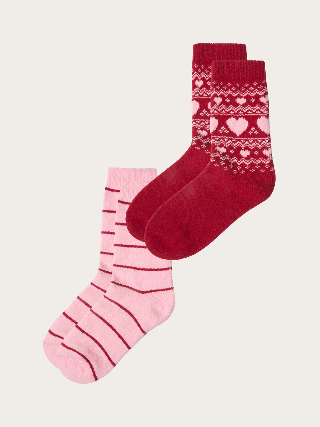 Yamamay_Bicolor_Multipack Two Pairs Of Candy Cane Club Socks_TCZD184003_127_01