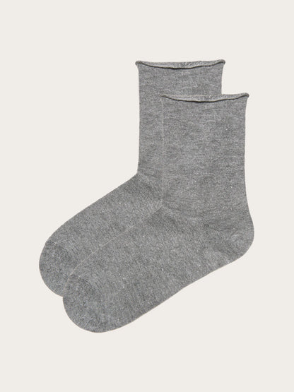 Yamamay MELANGE GREY Women Short Socks - Easy Living SKU: TCZD193001_066 Image 01