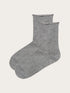Yamamay MELANGE GREY Women Short Socks - Easy Living SKU: TCZD193001_066 Image 01