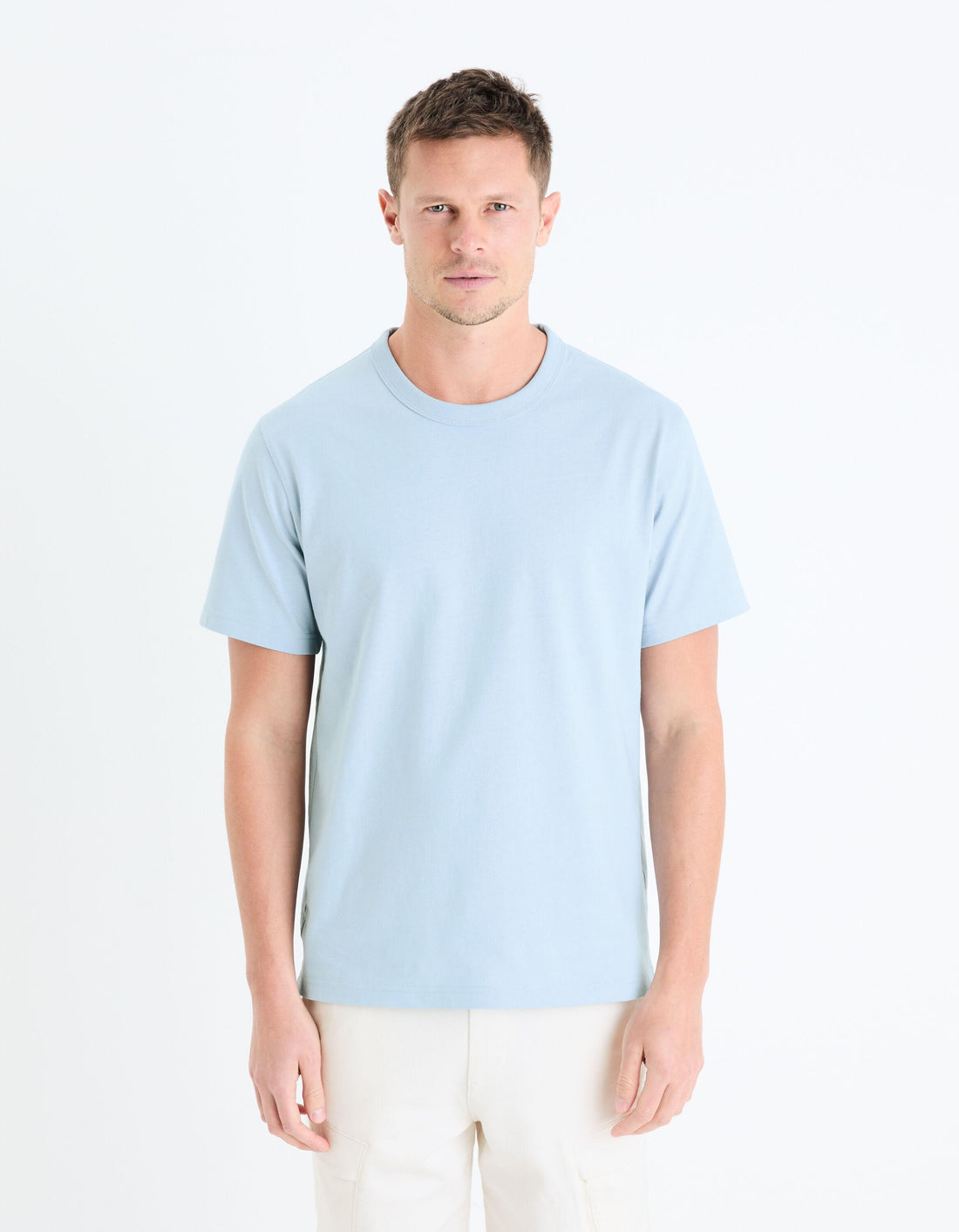 100% Cotton Boxy T-Shirt_TEBOX_LIGHT BLUE 02_01