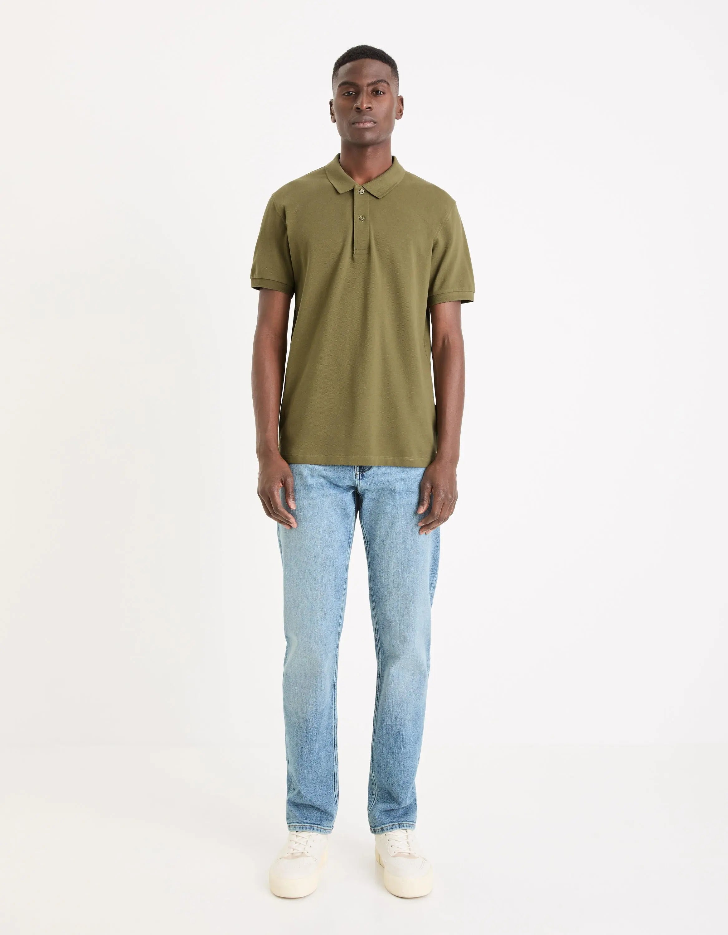 Brown Polo Shirt_TEONE_DARK KHAKI_03