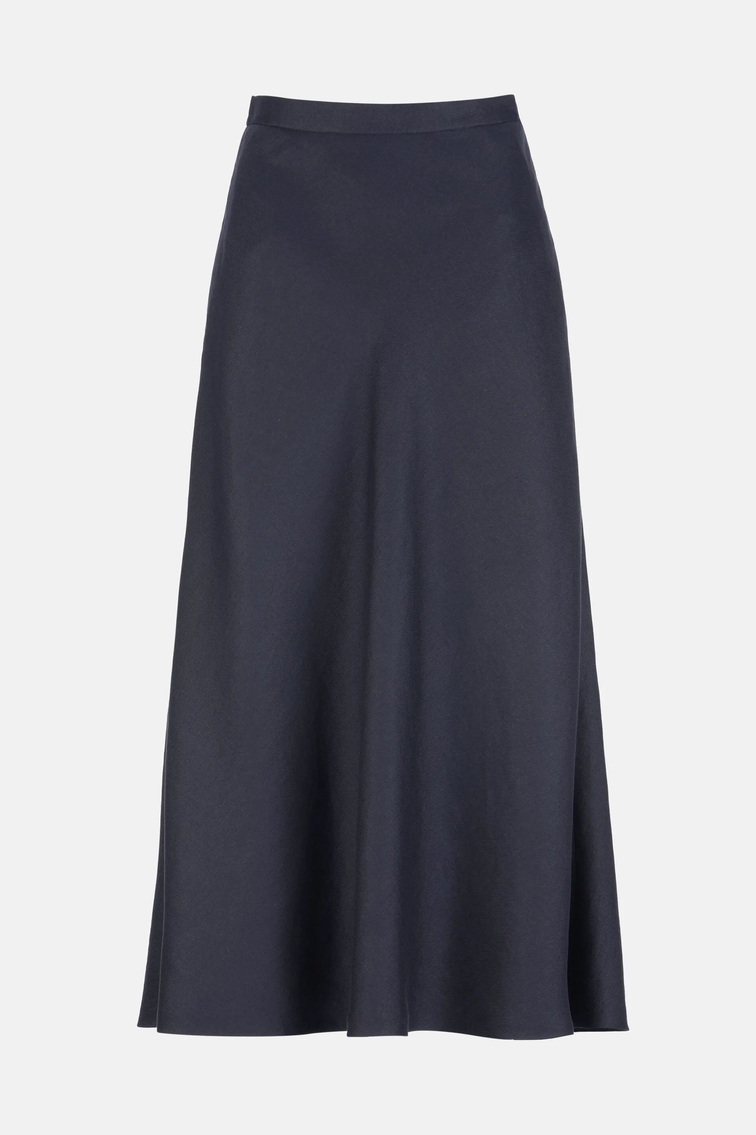 Luisa Spagnoli Blu Women Teo - Flared Maxi Skirt SKU: TEO_1234 Image 04