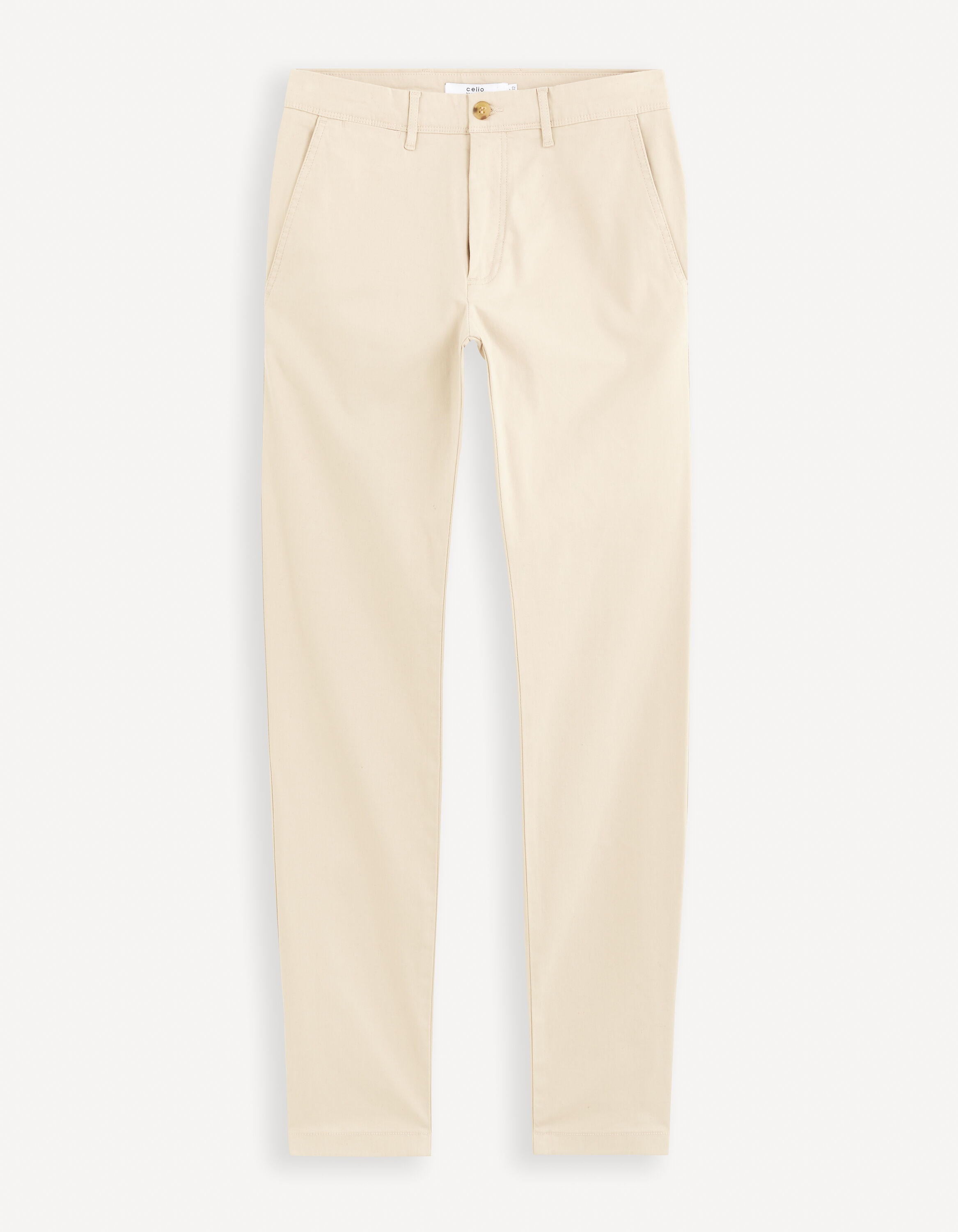 Slim Stretch Cotton Chino Pants_TOCHARLES_BEIGE 07_02