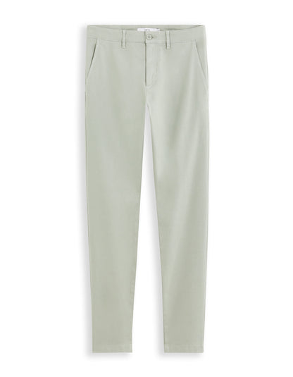 Slim Chino Pants In Stretch Cotton - Mint_01