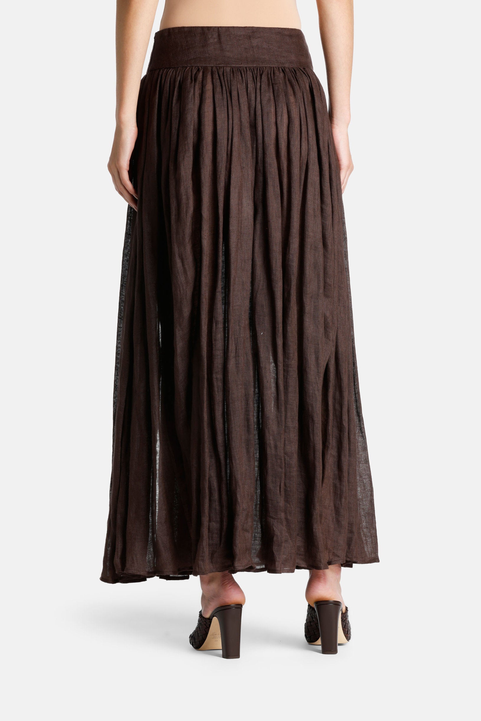 Luisa Spagnoli_Torricella - Linen Skirt - Fashion Show_TORRICELLA_0914_02