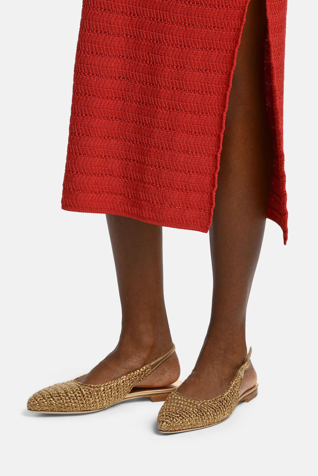 Luisa Spagnoli Bronzo/Oro Women Ulieta - Slingback Ballet Flats SKU: ULIETA_0034 0002 Image 02