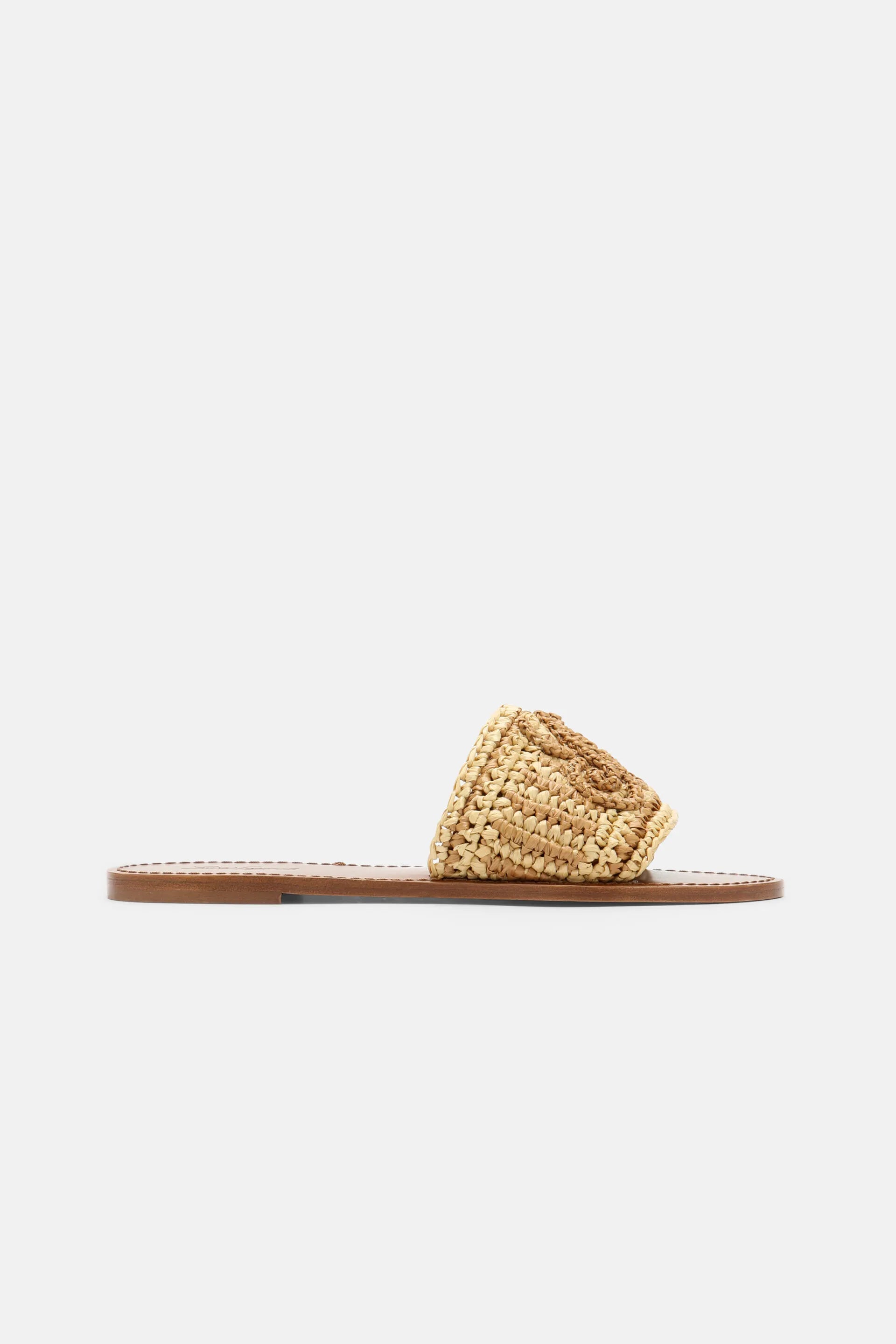 Luisa Spagnoli Toni Naturali/Cuoio Women Ulivi - Leather Strap Sandals SKU: ULIVI_1167 2238 Image 03