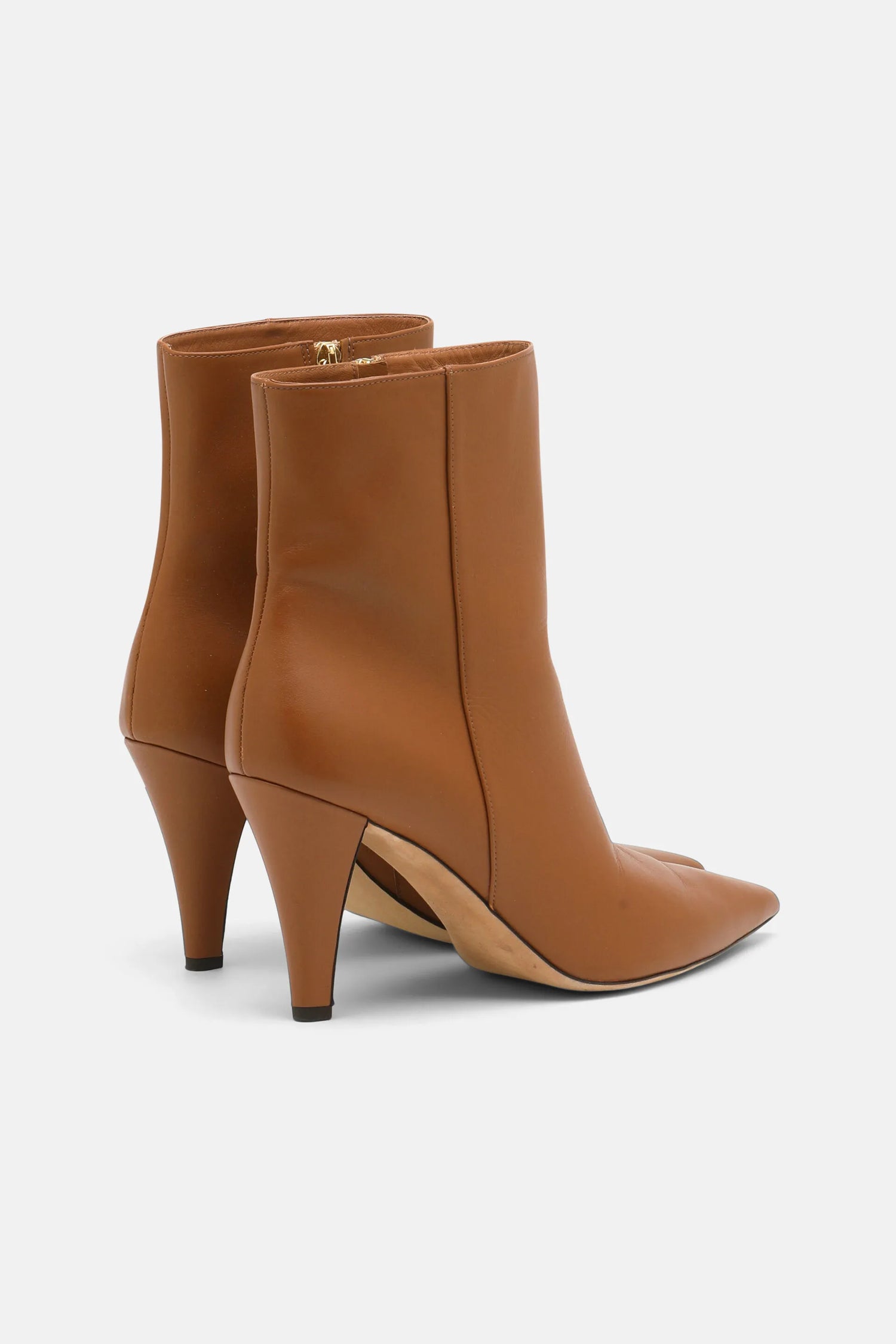 Luisa Spagnoli_Camel_Unicorno - Leather Ankle Boots_UNICORNO A_0101_05