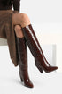 Luisa Spagnoli_Cioccolato_Uragano - Crocodile-Embossed Leather Boots_URAGANO_0986_01