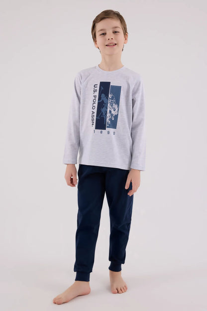 U.S. Polo Assn._Snow Melange_Pyjamas Set_US2206_Snow Melange_02