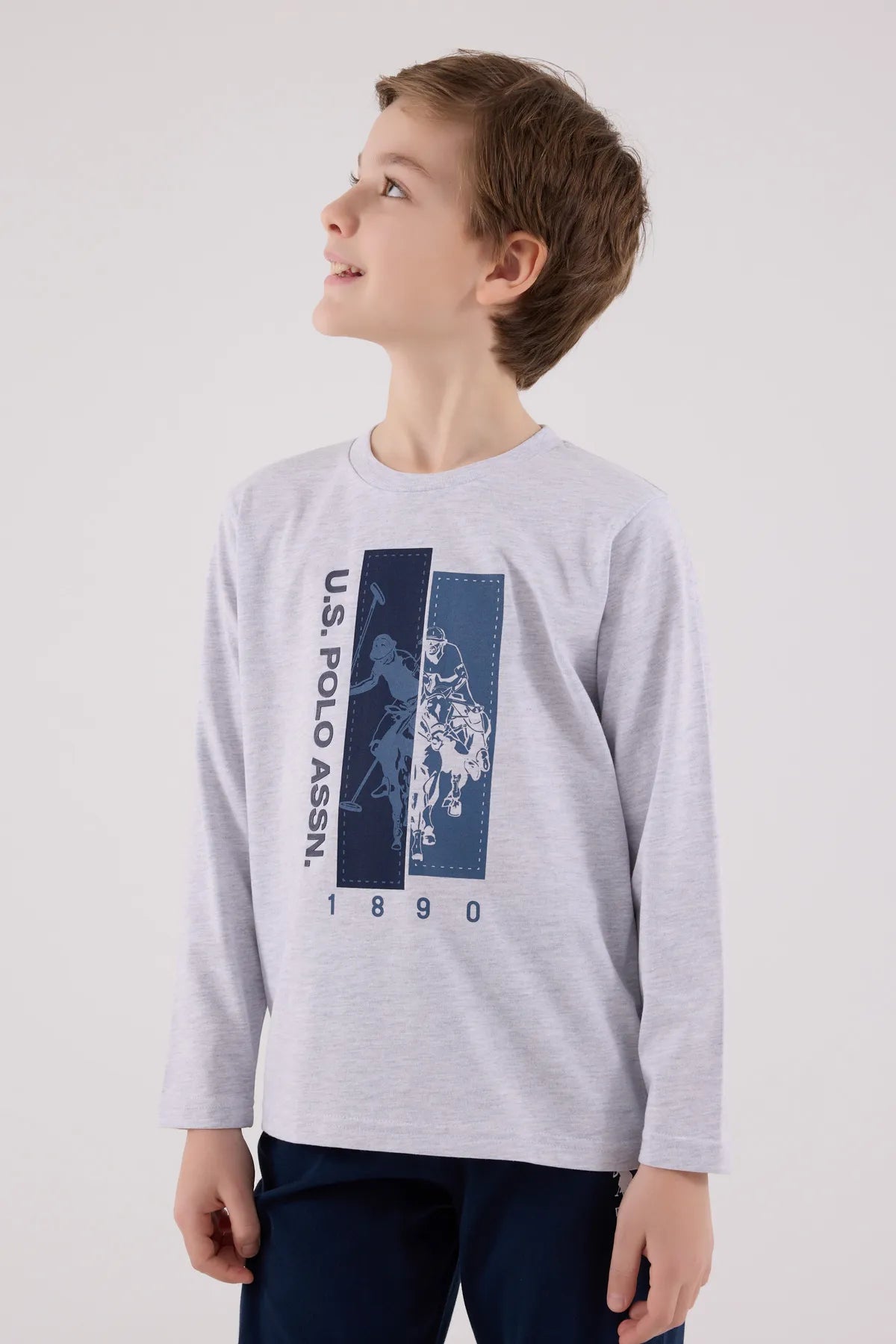 U.S. Polo Assn._Snow Melange_Pyjamas Set_US2206_Snow Melange_04