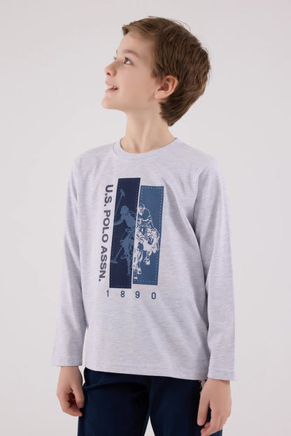 U.S. Polo Assn._Snow Melange_Pyjamas Set_US2206_Snow Melange_04