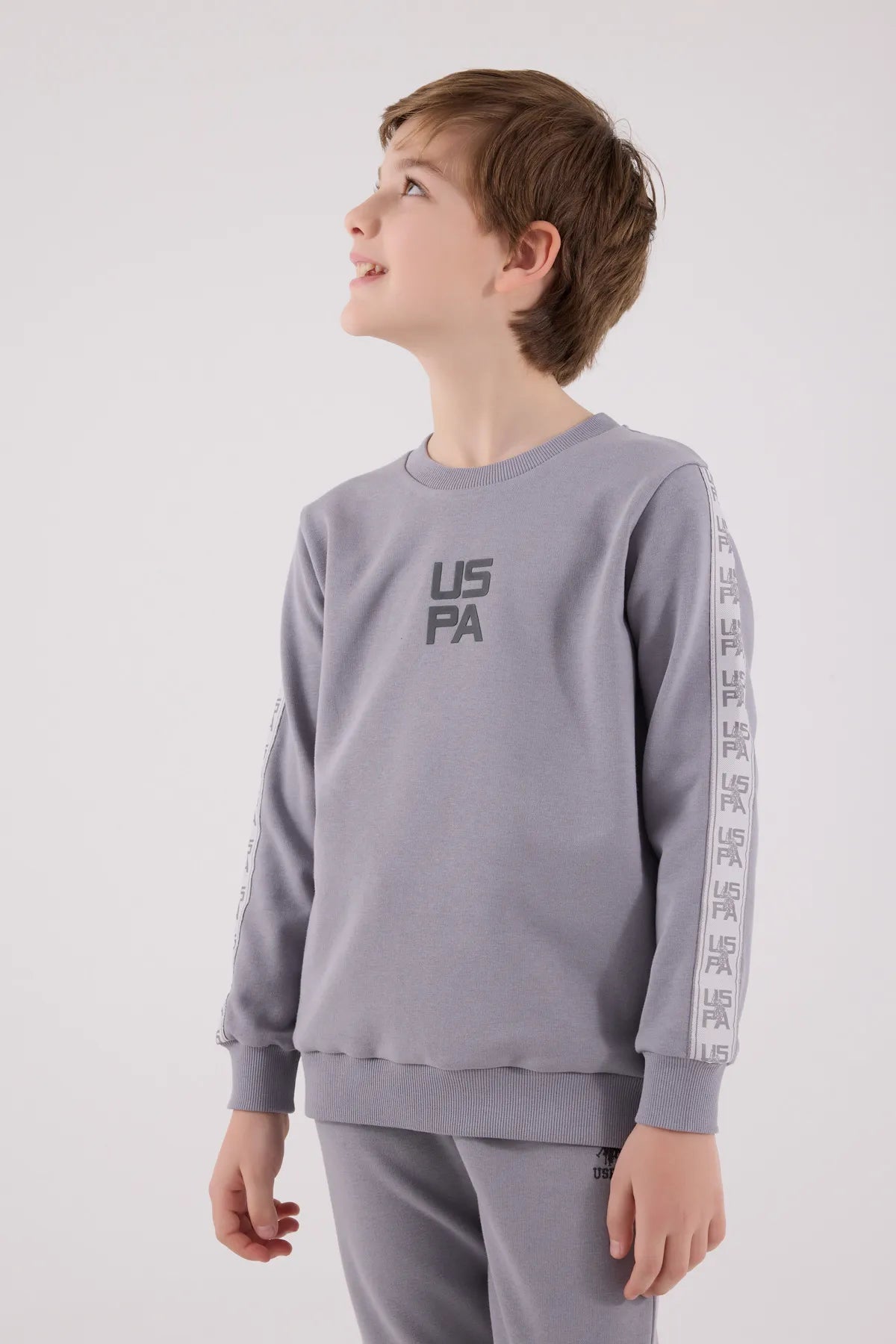 U.S. Polo Assn._Melange Grey_2 Pieces Set_US2231_Melange Grey_04