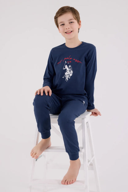 U.S. Polo Assn._Dark Indigo_Pyjamas Set_US2233_Dark Indigo_01