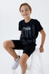 U.S. Polo Assn. Black Boys Black Two Pieces Set SKU: US2429_Black Image 01
