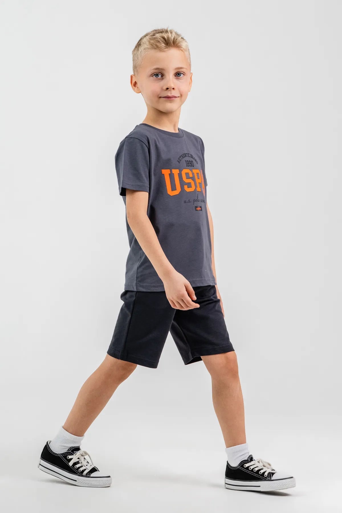 U.S. Polo Assn. Smoky Boys Smoky Two Pieces Set SKU: US2430_Smoky Image 05