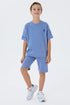 U.S. Polo Assn. Indigo Boys Indigo Two Pieces Set SKU: US2435_Indigo Image 01