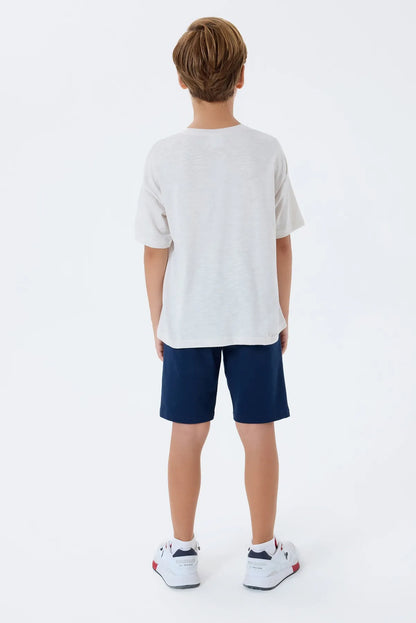 U.S. Polo Assn. Stone Boys Stone Two Pieces Set SKU: US2444_Stone Image 04