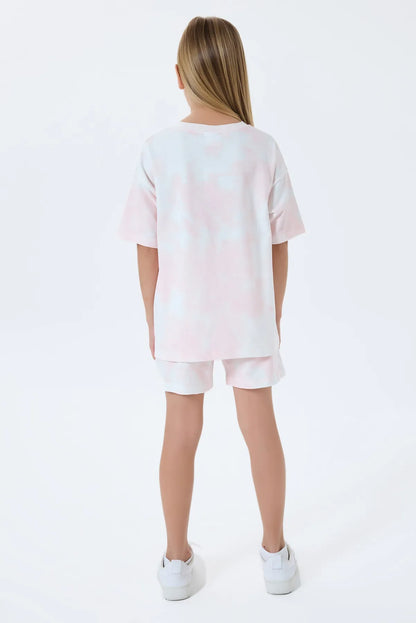 U.S. Polo Assn. Coral Girls Coral Two Pieces Set SKU: US2514_Coral Image 06