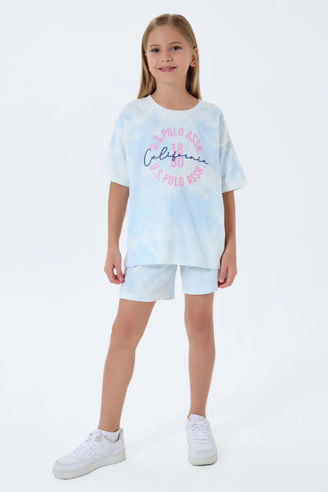 U.S. Polo Assn. Ocean Girls Ocean Two Pieces Set SKU: US2514_Ocean Image 01