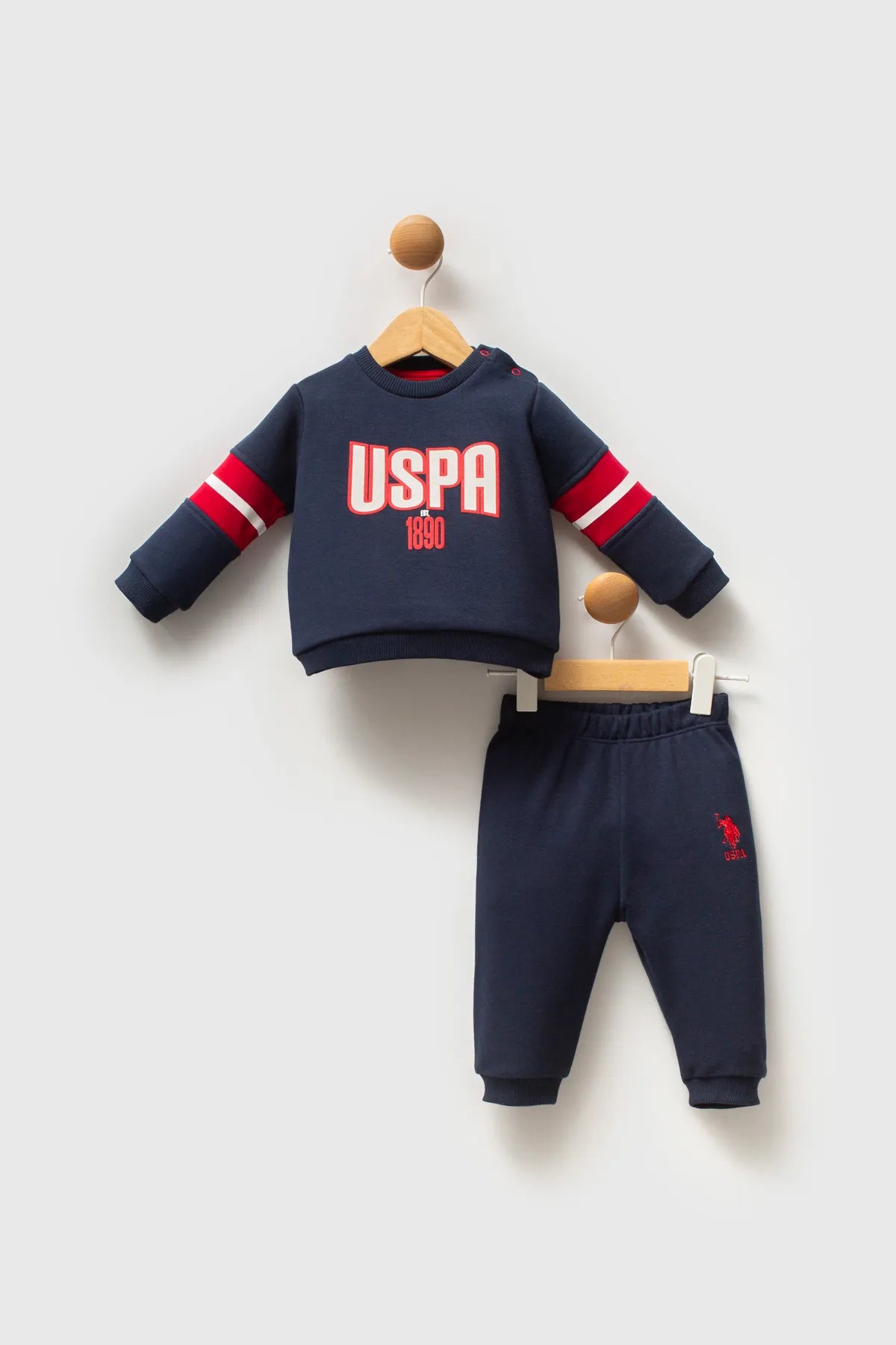 U.S. Polo Assn._Navy/Red_2 Pieces Set_USB2550_NavyRed_01